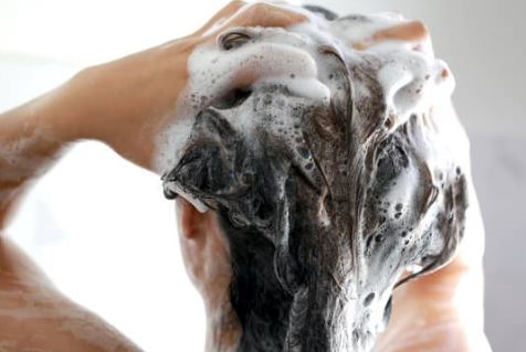 Avoid using overly hot water when shampooing your hair.